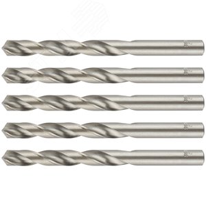 Сверла по металлу HSS полированные 12.0 мм (5 шт) - фото 4