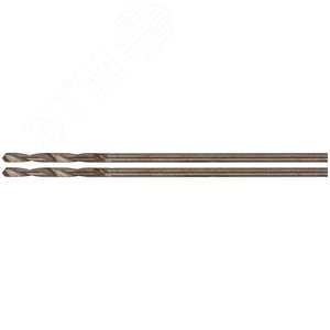 Изображение товара Сверла по металлу HSS полированные в блистере 1.0 мм (2 шт) (упак)