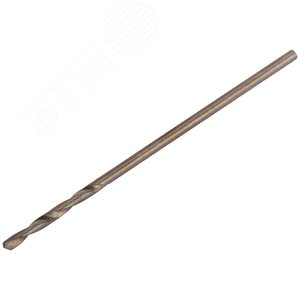 Сверла по металлу HSS полированные в блистере 1.0 мм (2 шт) - фото 2