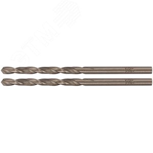 Сверла по металлу HSS полированные в блистере 3.2 мм (2 шт) - фото 1