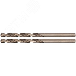 Сверла по металлу HSS полированные в блистере 4.0 мм (2 шт) - фото 1