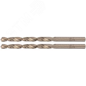 Сверла по металлу HSS полированные в блистере 4.5 мм (2 шт) - фото 5