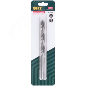 Сверло по металлу HSS полированное в блистере 9.0 мм - фото 3