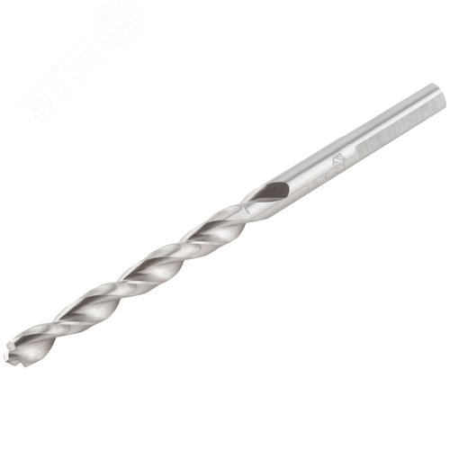 Сверло по металлу HSS полированное, центровочный наконечник, Р6М5, блистер 5,5х93 мм - фото 2