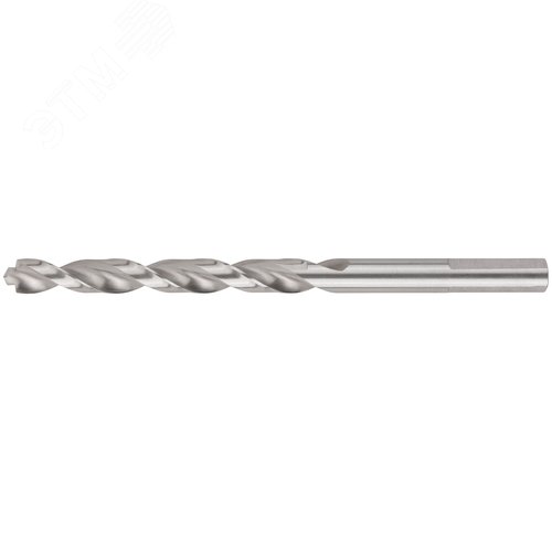 Изображение товара Сверло по металлу HSS полированное, центровочный наконечник, Р6М5, блистер 7,0х109 мм (шт)