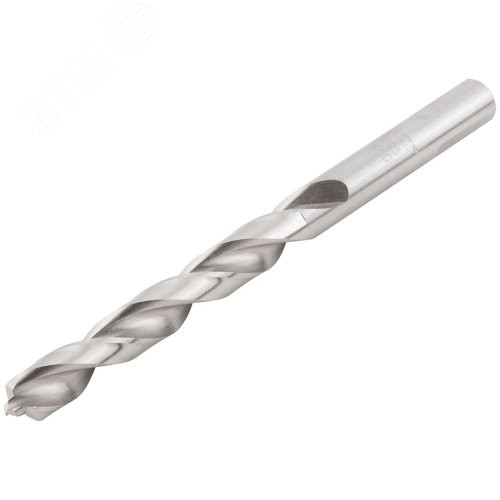Сверло по металлу HSS полированное, центровочный наконечник, Р6М5, блистер 12,0х151 мм - фото 2