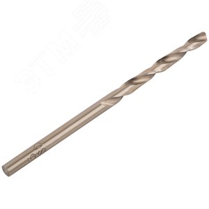 Сверла по металлу HSS с добавкой кобальта 8% Профи ( М42 ) в блистере 3.0х61 мм - фото 5