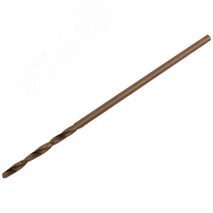 Сверла по металлу HSS с добавкой кобальта 5% Профи 1.0 мм (10 шт) - фото 2