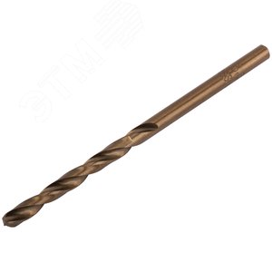 Сверла по металлу HSS с добавкой кобальта 5% Профи 3.5 мм (10 шт) - фото 2