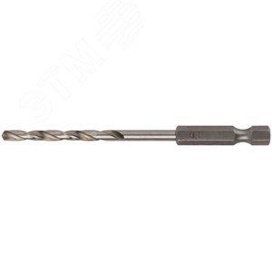 Изображение товара Сверло HSS по металлу,полированное, U-хвостовик под биту, инд.упаковка 4.0 мм (шт)