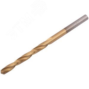 Сверла HSS по металлу, титановое покрытие 4.2 мм (10 шт) - фото 2