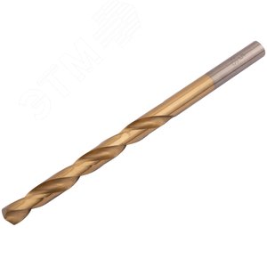 Сверла HSS по металлу, титановое покрытие 5.5 мм (10 шт) - фото 2