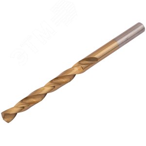 Сверла HSS по металлу, титановое покрытие 6.0 мм (10 шт) - фото 2