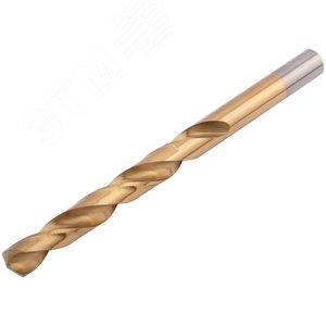 Сверла HSS по металлу, титановое покрытие 10,0 мм (5 шт) - фото 2