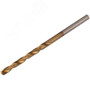 Сверла HSS по металлу, титановое покрытие, в блистере 3.3 мм (2 шт) - фото 2
