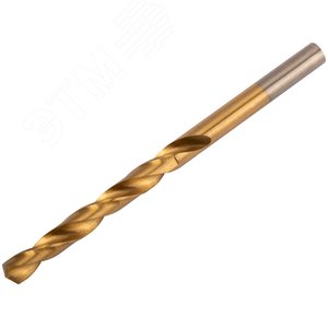 Сверло HSS по металлу, титановое покрытие, в блистере 6.5 мм - фото 2
