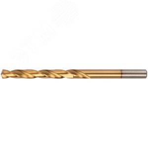 Сверло HSS по металлу, титановое покрытие, в блистере 7.0 мм - фото 1