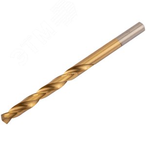 Сверло HSS по металлу, титановое покрытие, в блистере 7.0 мм - фото 2