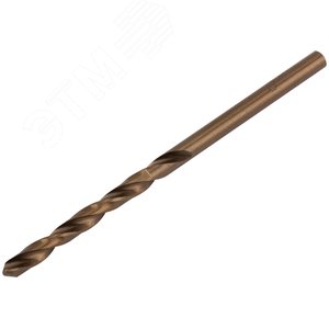 Сверла по металлу HSS с добавкой кобальта 5% Профи в блистере 3.5 мм (2 шт) - фото 2