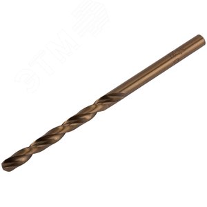 Сверла по металлу HSS с добавкой кобальта 5% Профи в блистере 4.0 мм (2 шт) - фото 2