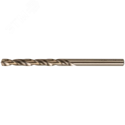 Cверло HSS по металлу Профи, с добавкой кобальта 5%, в блистере 5,5 - фото 1