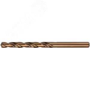 Cверло HSS по металлу Профи, с добавкой кобальта 5%, в блистере 8.0x117 мм - фото 1