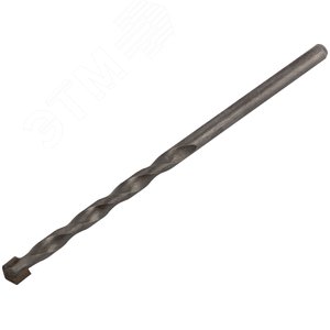 Сверло победитовое ударное, цилиндрический хвостовик (для бетона, кирпича) 4х75 мм - фото 2