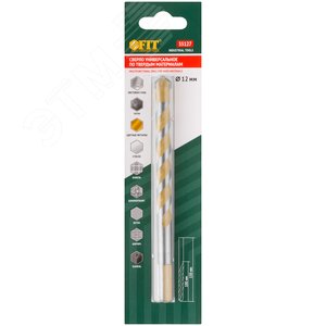 Сверло универсальное 12х150 мм - фото 3