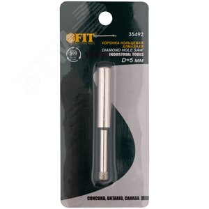 Коронка алмазная кольцевая для керамогранита / мрамора 5 мм - фото 3