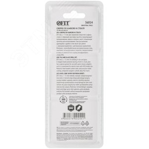 Сверло по кафелю, шестигранный U-хвостовик под биту 4 мм - фото 4