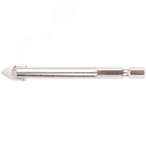 Сверло по кафелю, шестигранный U-хвостовик под биту 10 мм - фото 1