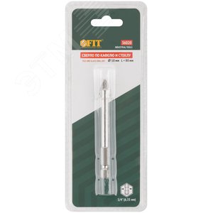 Сверло по кафелю, шестигранный U-хвостовик под биту 10 мм - фото 3