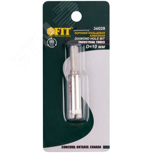 Коронка алмазная кольцевая для стекла / кафеля 10 мм - фото 3