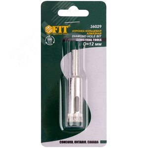 Коронка алмазная кольцевая для стекла / кафеля 12 мм - фото 3