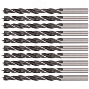 Сверла по дереву 5 мм (10 шт) - фото 4