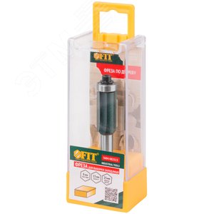 Фреза для выборки заподлицо с нижним подшипником DxHxL=13х25х67.5 мм - фото 3