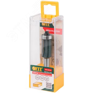 Фреза для выборки заподлицо с нижним подшипником DxHxL=16х25х71.5 мм - фото 3