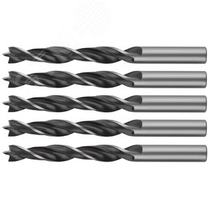 Сверла по дереву 10 мм (5 шт) - фото 4