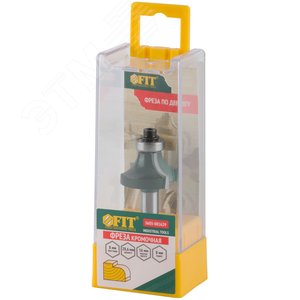 Фреза кромочная калевочная с нижним подшипником DxHxL=28,6х16x56,3 мм - фото 3