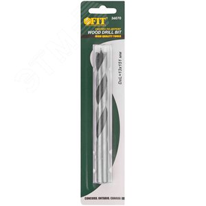 Сверло по дереву, CrV Профи 13 мм - фото 3