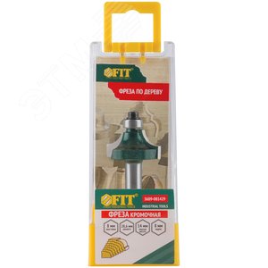 Фреза кромочная калевочная с нижним подшипником DxHxL=28,6x14x52 мм - фото 4