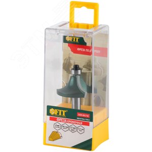 Фреза кромочная калевочная с нижним подшипником DxHxL=38,1x17x54 мм - фото 3