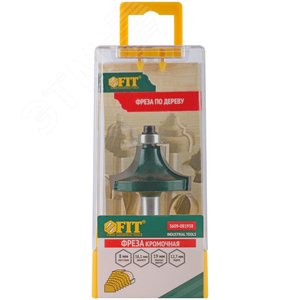 Фреза кромочная калевочная с подшипником DxHxL=38,1х19х57,7 мм - фото 4