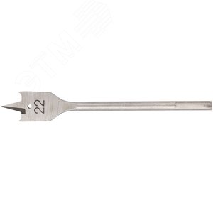 Сверло по дереву перовое 22x152 мм - фото 1