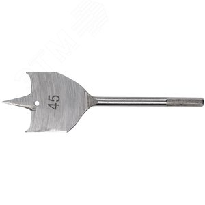 Сверло по дереву перовое 45x152 мм - фото 1