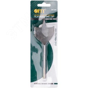 Сверло по дереву перовое 50x152 мм - фото 2