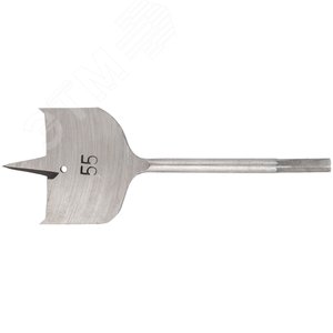 Сверло по дереву перовое 55x152 мм - фото 1