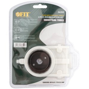 Набор для врезки замков с пластиковыми шаблонами, 3 шт (22/54 мм) - фото 3