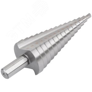 Сверло ступенчатое HSS (Р6М5) по металлу, 15 ступеней, 4-32 мм - фото 5