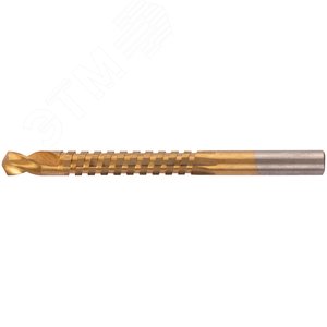 Сверло-фреза универсальное титановое покрытие 8 мм - фото 1